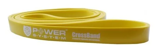 Эспандер-петля (резинка для фитнеса и кроссфита) Power System PS-4051 CrossFit Level 1 Yellow (сопротивление 4-25 кг)