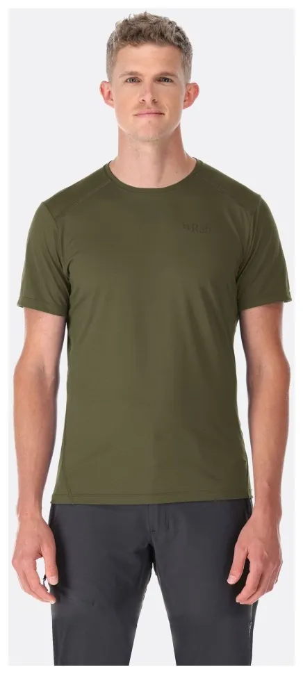Футболка чоловіча Rab Force Tee, Olive (Olive), MED (SHM_RB QBL-05-OLV-MED)