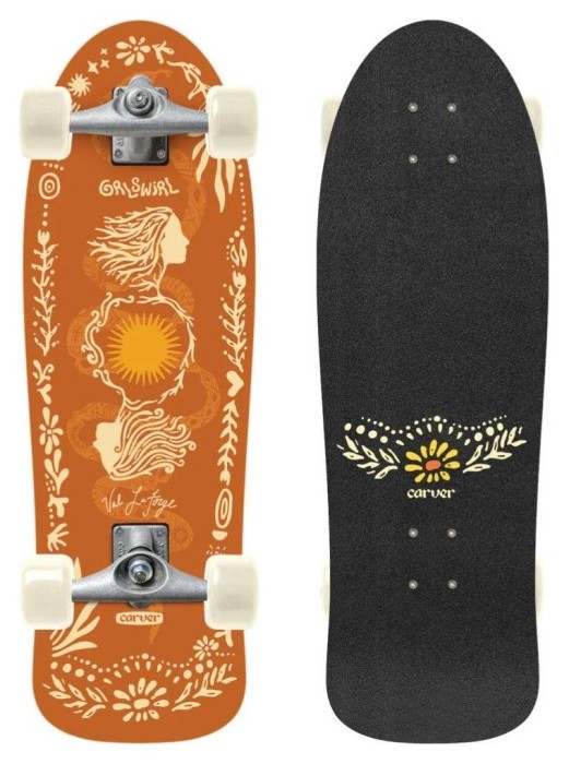 Carver GRLSWIRL Longswirl, 38" Surfskate сёрфскейт C7