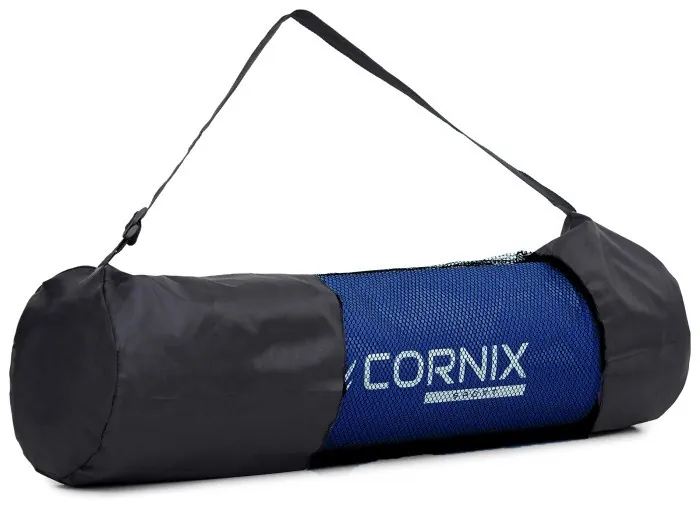 Коврики спортивные Cornix NBR 183 x 61 x 1 cм для йоги и фитнеса XR-0009 Blue