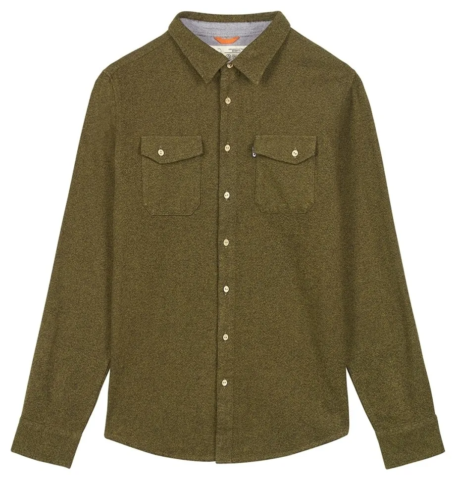 Рубашка Picture Organic Lewell army green (L)