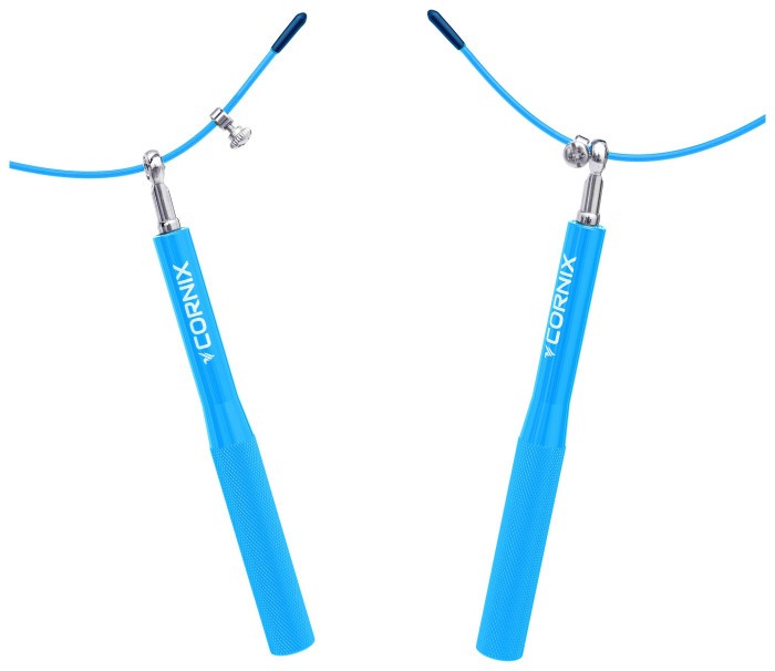 Скакалка швидкісна для кросфіту Cornix Speed Rope XR-0157 Sky Blue