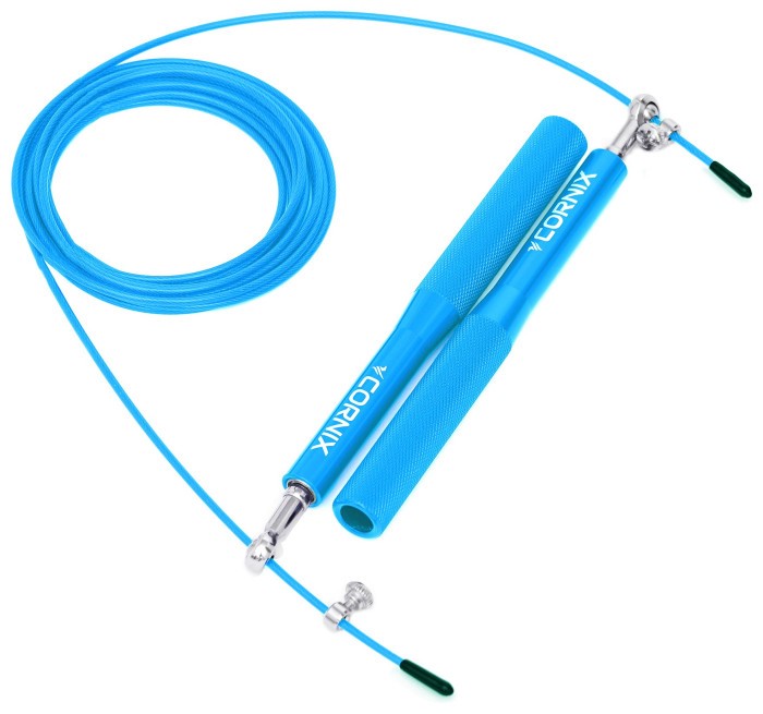Скакалка швидкісна для кросфіту Cornix Speed Rope XR-0157 Sky Blue