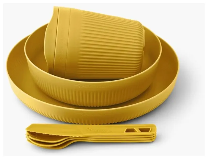 Набір посуду Sea to Summit Passage Dinnerware Set, 1P, 7 Piece, Arrowwood Yellow