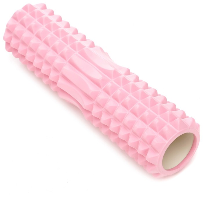 Масажний ролик Cornix EVA 45 x 12.5 см (валик, роллер) XR-0336 Light Pink