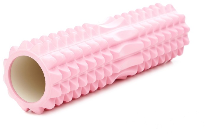Масажний ролик Cornix EVA 45 x 12.5 см (валик, роллер) XR-0336 Light Pink