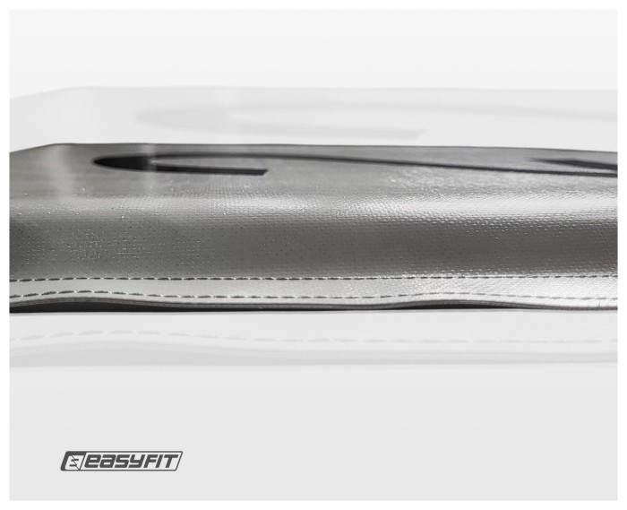 Крос-мат для стрибків EasyFit спортивний складаний (сірий)