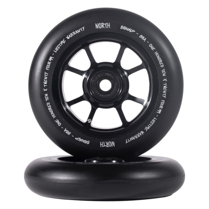 Колеса для трюкового самоката North Signal V2 Pro 110mm - Black, укр, укр