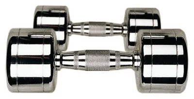 Гантель хромированный Stein 1 кг