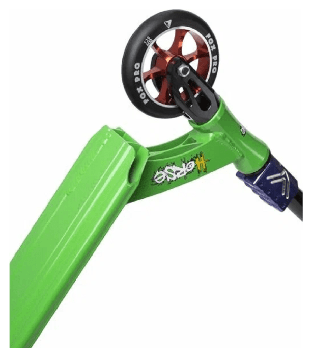 Самокат трюковий Fox Pro Horse/ Green, укр, укр