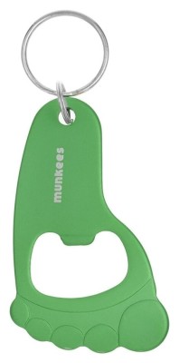 Munkees 3431 брелок-открывалка Foot grass green