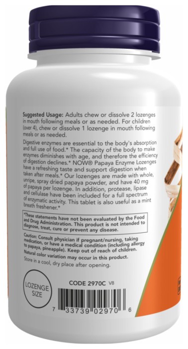 Papaya Enzyme - 180 tabs