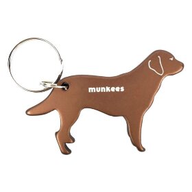 Брелок-открывашка Munkees 3455 Labrador brown