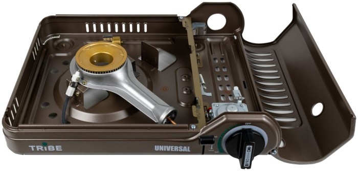 Газовая плита Tribe Universal T-HD-0003, grey