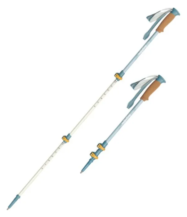 Трекінгова палиця Naturehike CNK2550DS013, 90-120 см, блакитна