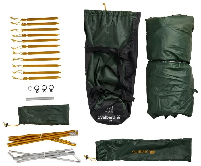 Намет Nordisk Svalbard 1 SI (2.0) Deep Forest Green (10921201)