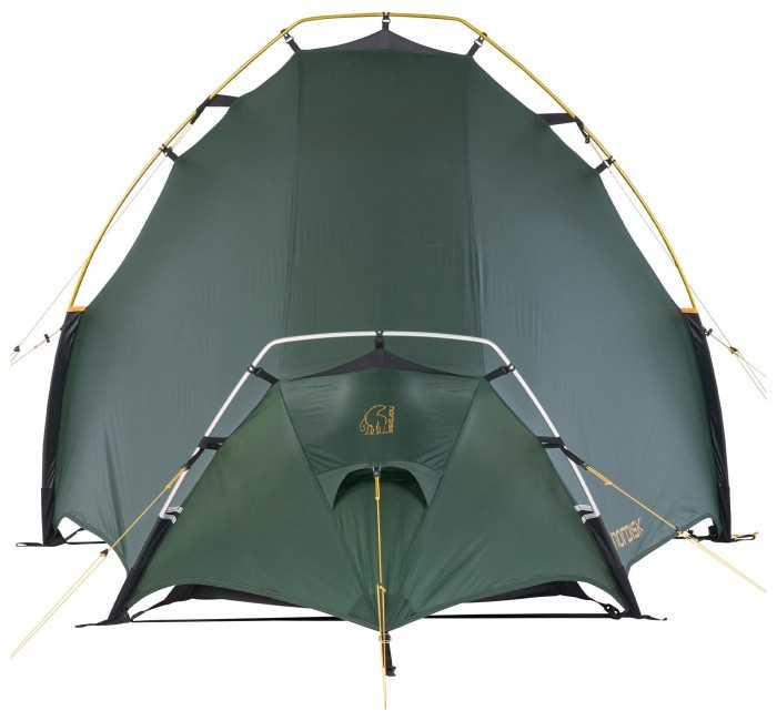 Палатка Nordisk Svalbard 1 SI (2.0) Deep Forest Green (10921201)