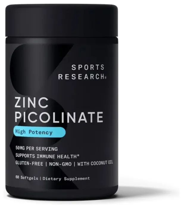 Zinc Picolinate 30mg - 90 softgels