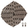 Цепь 10ск. 116зв. silver/black КМС X10 с замком