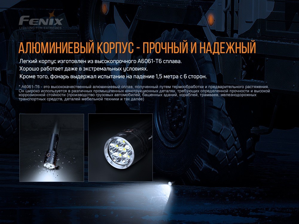 Ліхтар ручний Fenix LR35R, укр, укр