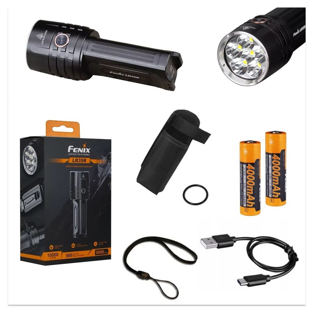 Ліхтар ручний Fenix LR35R, укр, укр