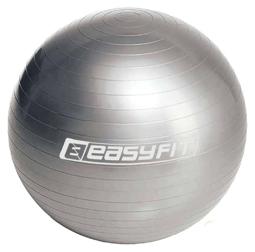 М'яч для фітнеса EasyFit 75 см сірий (Сірий)