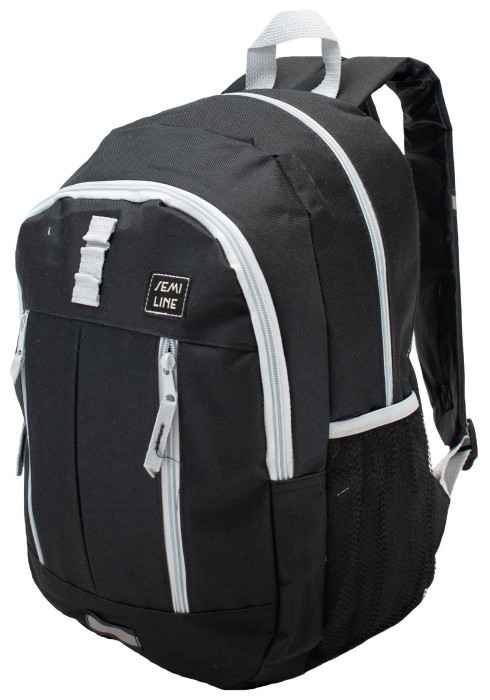 Рюкзак міський Semi Line 20 Black/White Elements (J4923-1)