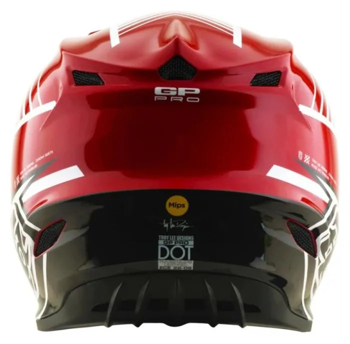 Мотошолом TLD GP PRO HELMET; SEGMENT [RED] XL