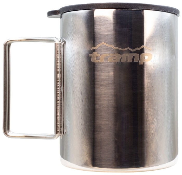 Термокружка TRAMP со складными ручками и поилкой 400мл UTRC-137 металл