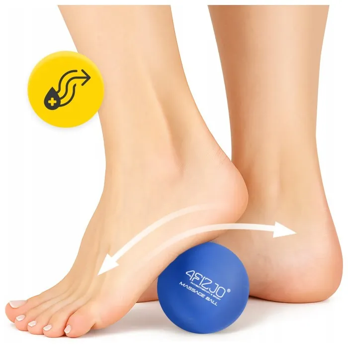 Массажный мяч 4FIZJO Lacrosse Ball 6.25 см Blue (P-5907739314291)