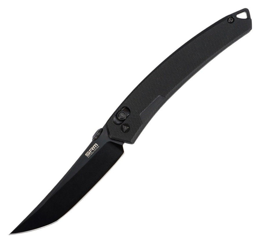 Ніж складаний SRM 9211-GB, чорний, укр, укр