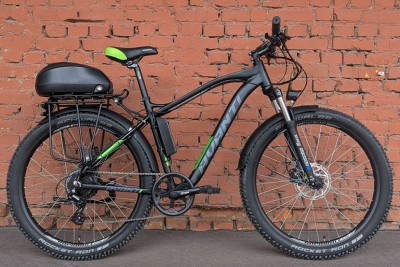 Електровелосипед гірський 27.5" Avanti E-Boost 650B+ MXUS 500W/35Ah Green (2025) 19"