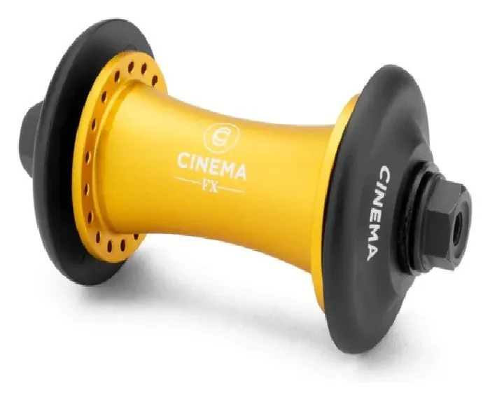 Втулка передня Cinema FX 36H золотиста (VELD_CN7010GLD)