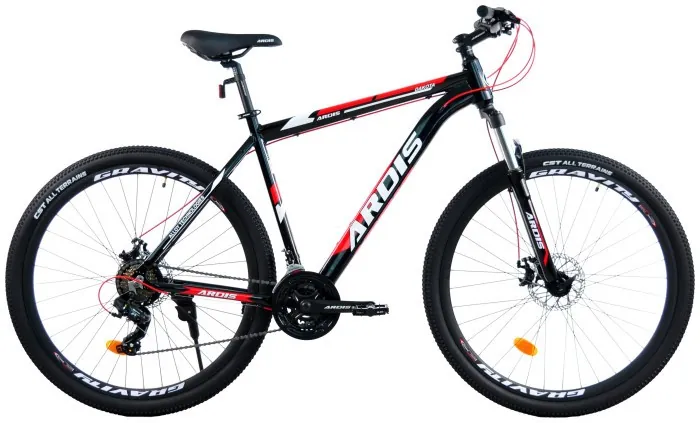Велосипед ARDIS 29 MTB AL "DACOTA", Черно-красный