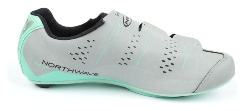 Туфлі велосипедні Northwave VERVE SRS W 37 (6.5US) Gray/silver green (80171018-88)