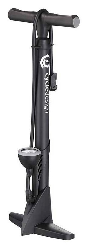 Насос для велосипеда Cycledesign FLOOR PUMP CLASSIC Black (PP0028)