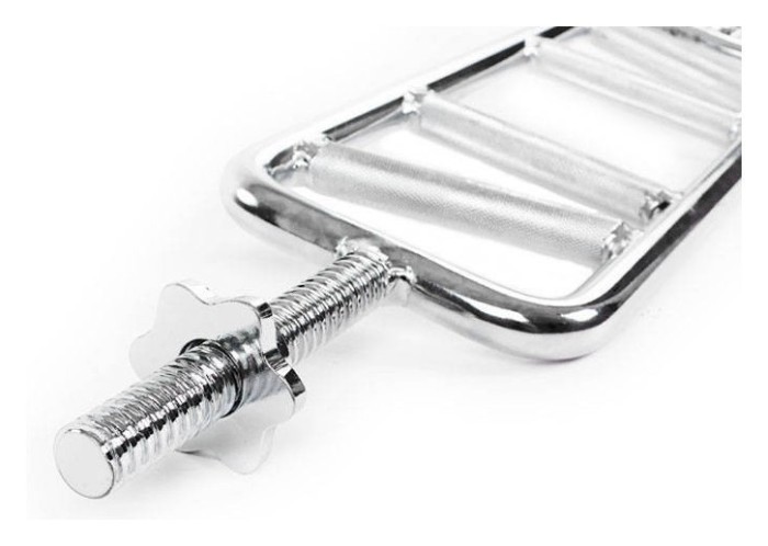 Гриф для штанги Класичний з паралельним хватом SHUANG CAI SPORTS TA-34TB-25 (l-0,85м, d-25мм, вага 9кг, замок гайковий)