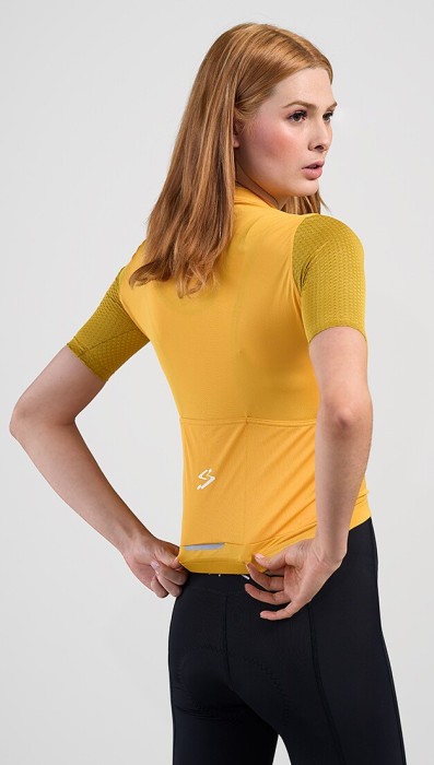 Джерси Spiuk Anatomic W кор рукав женское охра M