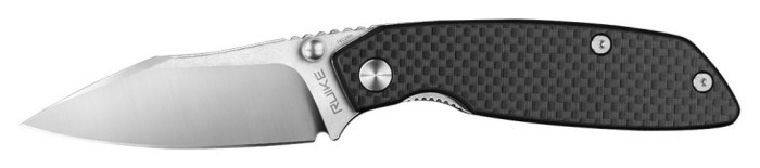 Ніж складаний туристичний Ruike P746-CB, (8 см) 14C28N / G10 чорний