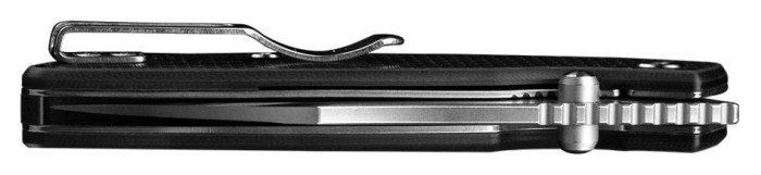 Ніж складаний туристичний Ruike P746-CB, (8 см) 14C28N / G10 чорний