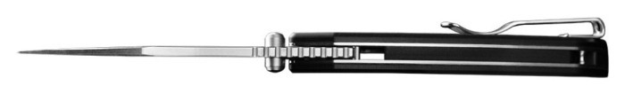 Ніж складаний туристичний Ruike P746-CB, (8 см) 14C28N / G10 чорний