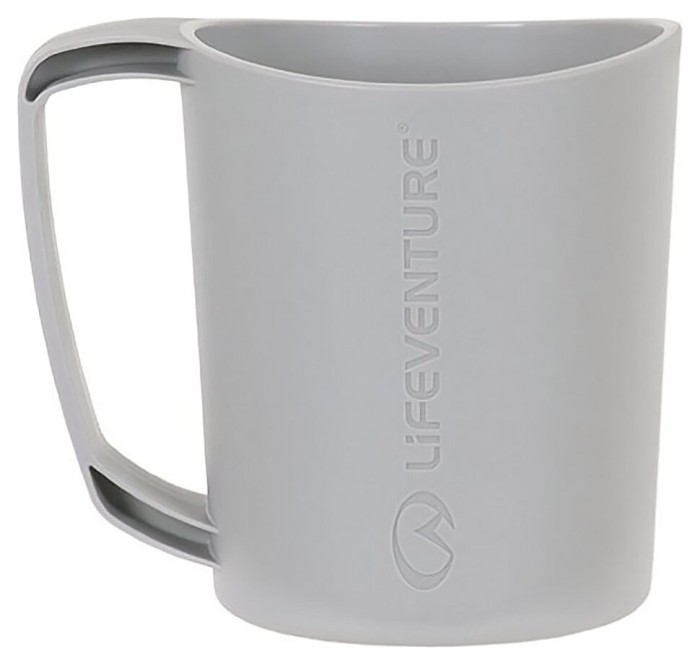 Кухоль Lifeventure Ellipse Big Mug light grey, укр, укр