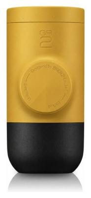 Портативная эспрессо-кофеварка Wacaco Minipresso GR2, механическая, для молотого кофе, желтый