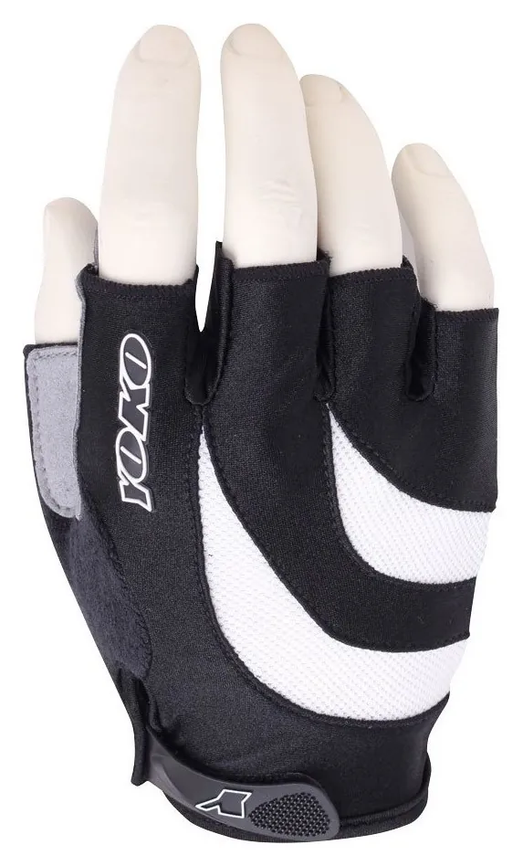 Перчатки для дорослих Yoko YBG 40.1 SHORT FINGER MEN 8″ Black/white (36069) (black, white)
