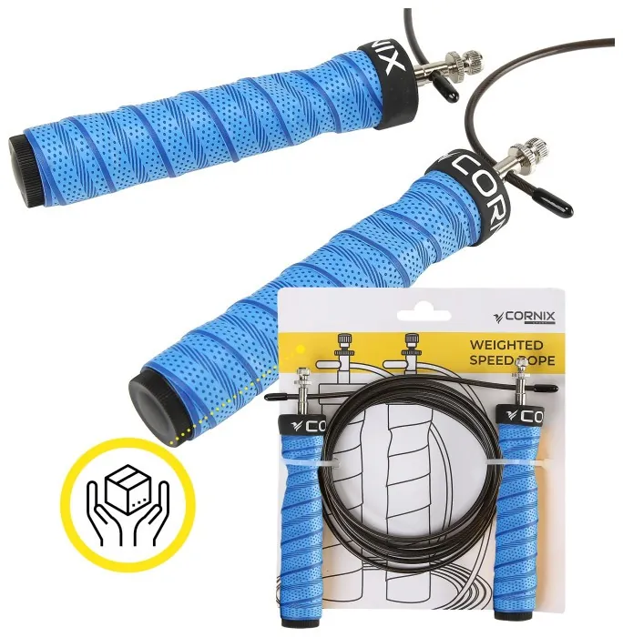Скакалка скоростная для кроссфита Cornix Speed Rope Pro XR-0522 Blue