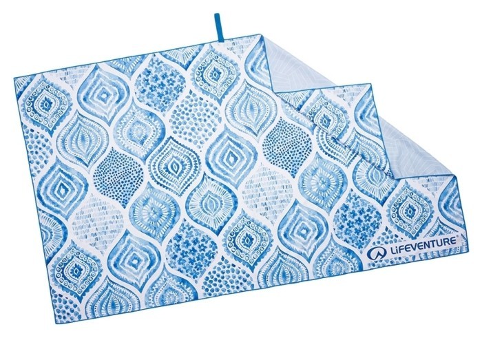 Полотенце Lifeventure Soft Fibre Printed Santorini Giant