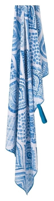 Полотенце Lifeventure Soft Fibre Printed Santorini Giant