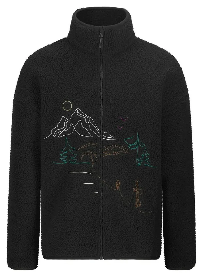 Picture Organic куртка флісова Hafdals Emb black L (L)