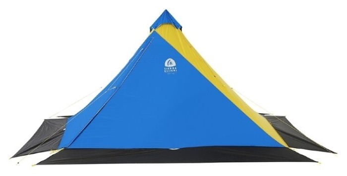 Палатка Sierra Designs Mountain Guide Tarp blue-yellow