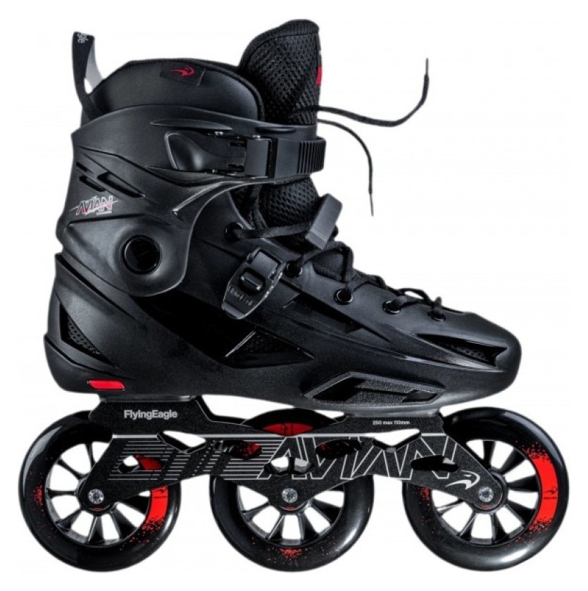 Чоловічі ролики Flying Eagle T110 Avian чорні, укр, укр